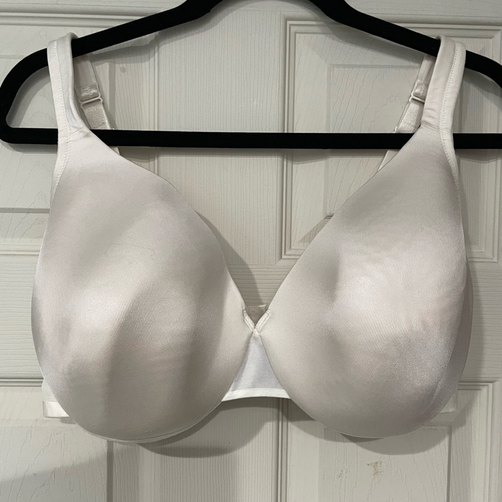 Cacique Plus Size White Women's Bra